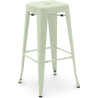 Buy Bar Stool – Industrial Style – Steel – 76 cm – Metalix Pale green 60148 in the Europe