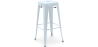 Buy Bar Stool - Industrial Design - 76cm - Metalix Grey blue 60148 home delivery