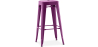 Buy Bar Stool - Industrial Design - 76cm - Metalix Purple 60148 - in the EU