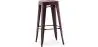 Buy Bar Stool – Industrial Style – Steel – 76 cm – Metalix Bronze 60148 in the Europe