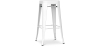 Buy Bar Stool - Industrial Design - 76cm - New Edition- Metalix White 60149 - in the EU