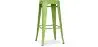 Buy Bar Stool - Industrial Design - 76cm - New Edition- Metalix Light green 60149 in the Europe