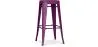 Buy Bar Stool - Industrial Design - 76cm - New Edition- Metalix Purple 60149 in the Europe