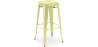 Buy Bar Stool - Industrial Design - 76cm - New Edition- Metalix Pastel yellow 60149 - in the EU