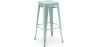 Buy Bar Stool - Industrial Design - 76cm - New Edition- Metalix Pale Green 60149 with a guarantee