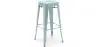 Buy Bar Stool - Industrial Design - 76cm - New Edition- Metalix Pale Green 60149 in the Europe