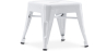 Buy Kid Stool Bistrot Metalix Industrial Metal - New Edition White 60151 home delivery