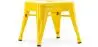 Buy Kid Stool Bistrot Metalix Industrial Metal - New Edition Yellow 60151 with a guarantee