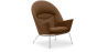 Buy Oculus Armchair - Fabric Brown 57151 - prices