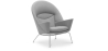 Buy Oculus Armchair - Fabric Light grey 57151 at MyFaktory