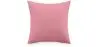 Buy Velvet square cushion (45x45 CM) - Lenay Pastel pink 60155 - in the EU