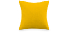 Buy Velvet square cushion (45x45 CM) - Lenay Pastel yellow 60155 at MyFaktory