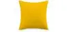 Buy Velvet square cushion (45x45 CM) - Lenay Pastel yellow 60155 in the Europe