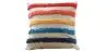 Buy Square Cotton Cushion Boho Bali Style (45x45 cm) cover + filling - Lalita Multicolour 60162 - in the EU