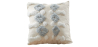 Buy Square Cotton Cushion Boho Bali Style (45x45 cm) cover + filling - Rajal Grey 60166 - in the EU