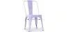 Buy Dining chair Bistrot Metalix Industrial Square Metal - New Edition Lavander 32871 with a guarantee