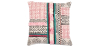 Buy Square Cotton Cushion in Boho Bali Style cover + filling - Blair Multicolour 60179 - in the EU