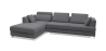 Buy Duve  Design Sofa (3 seats) - Right Angle - Fabric Light grey 16613 - prices