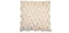 Buy Boho Bali Style Wool Cushion cover + filling - Chewuna White 60198 - in the EU