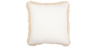 Buy Square Viscose Cushion cover + filling - Atena Cream 60203 - in the EU
