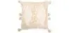 Buy Square Cotton Cushion in Boho Bali Style cover + filling - Laily White 60216 - in the EU