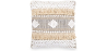 Buy Square Cotton Cushion in Boho Bali Style cover + filling - Estelle Multicolour 60227 - in the EU