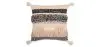 Buy Square Cotton Cushion in Boho Bali Style cover + filling - Ava Multicolour 60228 - in the EU