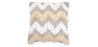 Buy Square Cotton Cushion in Boho Bali Style cover + filling - Hettie Multicolour 60232 - in the EU