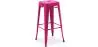 Buy Bar Stool – Industrial Style – Steel – 76 cm – Metalix Fuchsia 60148 home delivery
