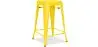 Buy Bistrot Metalix Stool Matte Metal - 60cm - New edition Yellow 60324 - prices
