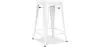 Buy Bistrot Metalix Stool Matte Metal - 60cm - New edition White 60324 at MyFaktory