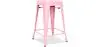 Buy Bistrot Metalix Stool Matte Metal - 60cm - New edition Pink 60324 home delivery