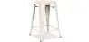 Buy Bistrot Metalix Stool Matte Metal - 60cm - New edition Cream 60324 in the Europe