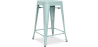 Buy Bistrot Metalix Stool Matte Metal - 60cm - New edition Pale Green 60324 in the Europe