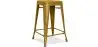 Buy Bistrot Metalix Stool Matte Metal - 60cm - New edition Gold 60324 with a guarantee