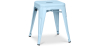 Buy Industrial Design Stool - 45cm - New Edition - Metalix Light blue 60139 - in the EU