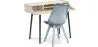 Buy Office Desk Table Wooden Design Scandinavian Style Eldrid + Premium Brielle Scandinavian Design chair with cushion Light grey 60116 home delivery
