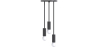 Buy Cluster pendant lamp in scandinavian style, metal - Treck Black 60235 - in the EU