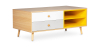 Buy Wooden TV Stand - Scandinavian Design - Preius Natural wood 60408 - in the EU