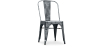 Buy Dining chair Bistrot Metalix Industrial Square Metal - New Edition Industriel 32871 - prices