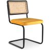 Buy Dining Chair, Natural Rattan And Velvet - Nema Mustard 60456 - in the EU