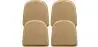 Buy X4 Cushion for Bistrot Metalix chair and stool  Light brown 60461 - prices