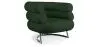 Buy Designer armchair - Faux leather upholstery - Biven Green 16500 - in the EU