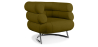 Buy Designer armchair - Faux leather upholstery - Biven Olive 16500 - in the EU