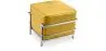 Buy SQUAR Footrest (Ottoman) - Faux Leather Pastel yellow 55762 - prices