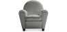 Buy Club Armchair - Faux Leather Grey 54286 - in the EU