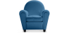 Buy Club Armchair - Faux Leather Dark blue 54286 in the Europe