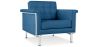 Buy Armchair Trendy - Faux Leather Dark blue 13180 - prices