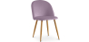 Buy Dining Chair - Velvet Upholstered - Scandinavian Style - Bennett Pink 59990 - in the EU