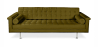 Buy Design Sofa Trendy (3 seats) - Faux Leather Olive 13259 in the Europe